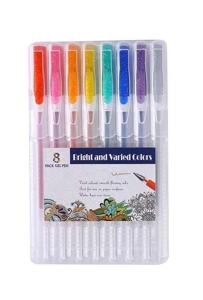 Bolígrafs de gel de colors per a Mandala Art
